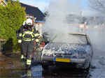 Prio 1 Brand Wegvervoer Auto Piterpolle Twijzel